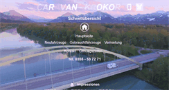 Desktop Screenshot of caravan-krokor.de